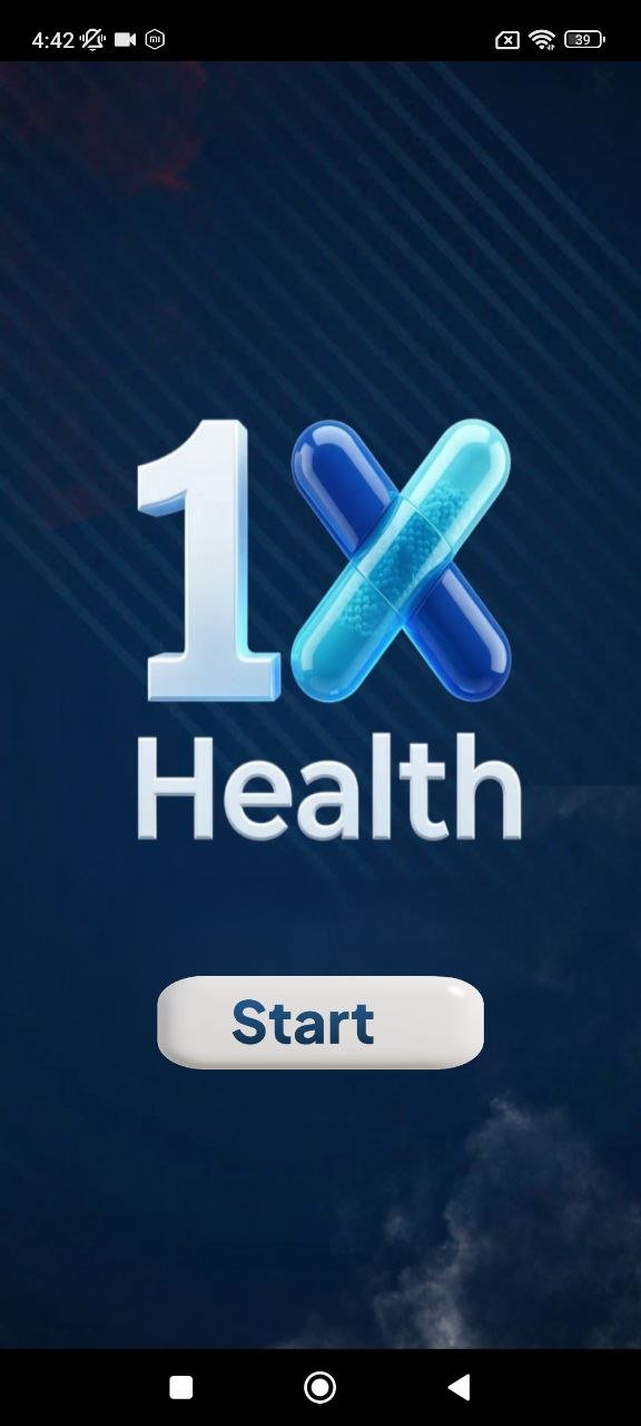 1x Health Journey splash screen